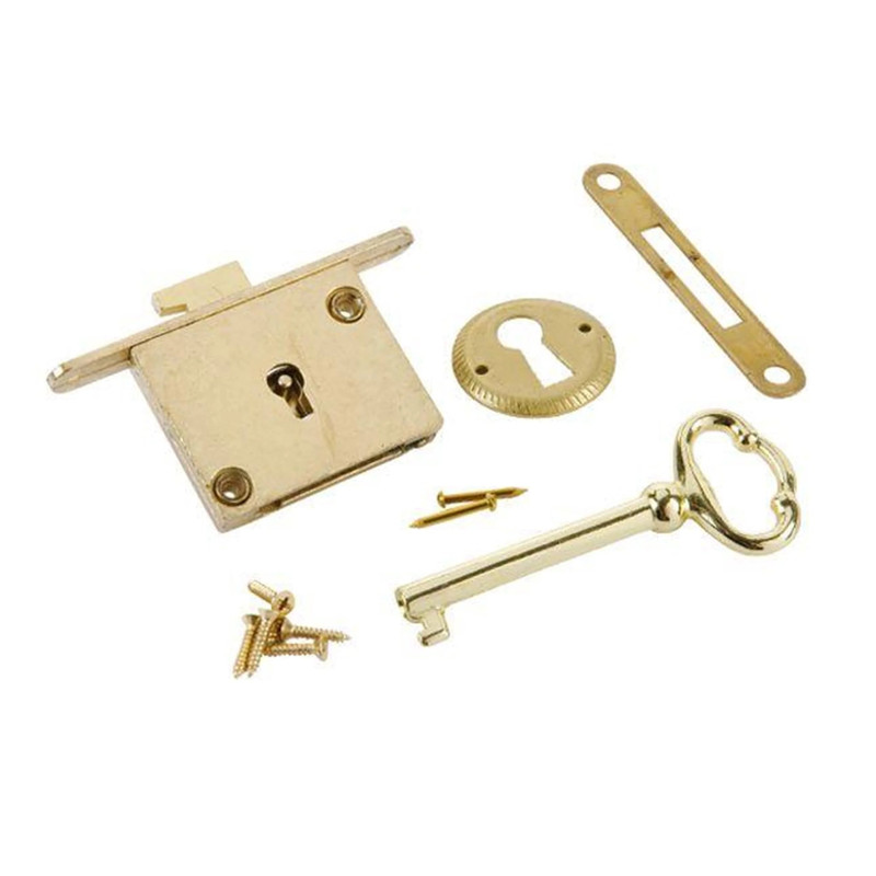 Full Mortise Chest Lock 5/16" x 2" x 1-5/8"